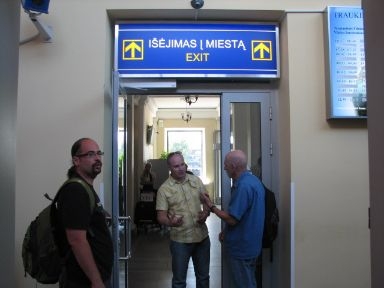 
The Airport-Oro Uostas-outside of Vilnius-Lithuania-group-set foot-Lithuanian soil-people-homeland
   


