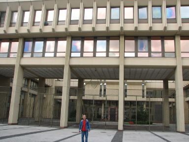 
The Parliament-Seimas-Vilnius-Lithuania-along the main avenue-141 members-gigantic building      
