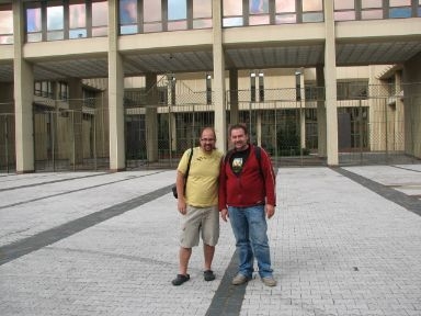 
The Parliament-Seimas-Vilnius-Lithuania-along the main avenue-141 members-gigantic building      
 