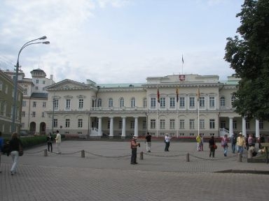 
The President-house-Vilnius-Lithuania-first female-history-Dalia Grybauskaite-elected
      