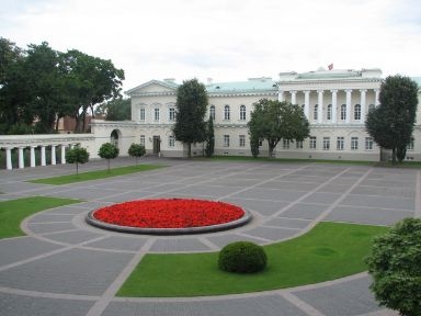 
The President-house-Vilnius-Lithuania-first female-history-Dalia Grybauskaite-elected
      