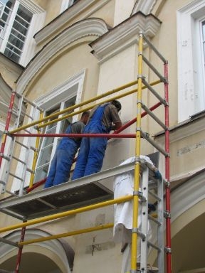 
The University-Vilnius-Lithuania-Baltu Filologijos Katedra-old-modern-wall paintings 
     